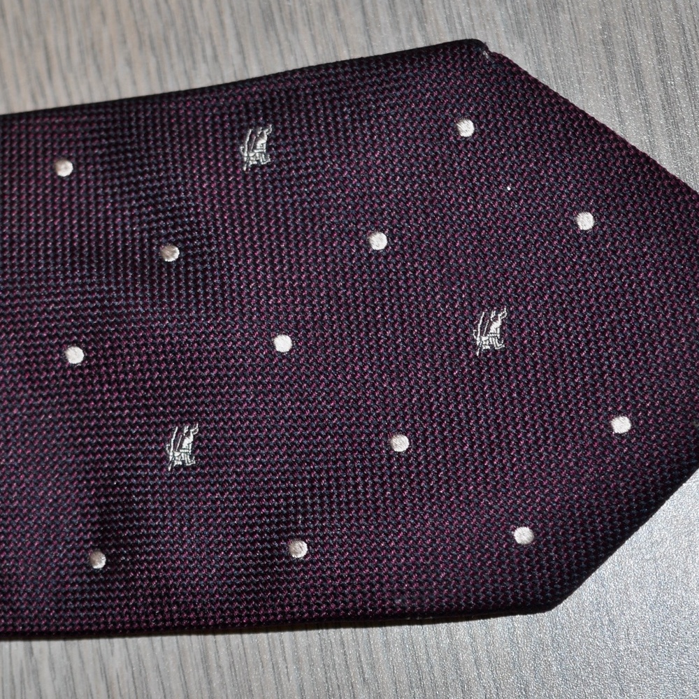 BURBERRY LONDON tie 100% Silk Prorsums Woven in Italy Designer